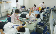 日本赤十字社と連携した献血活動の推進の写真