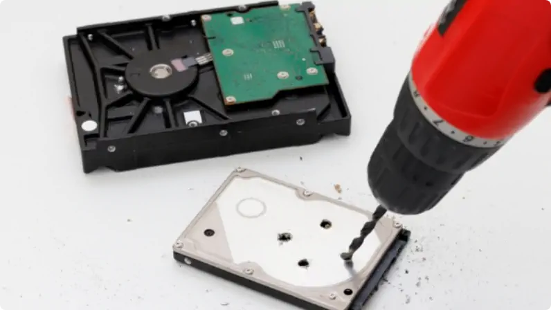 撤去・ディスク消去サービス